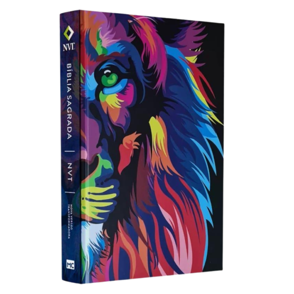 Bíblia Sagrada Lion Colors | NVT | Letra Normal | Capa Dura