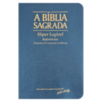 Bíblia ACF Super Legível com Ref. e Mapas - Azul