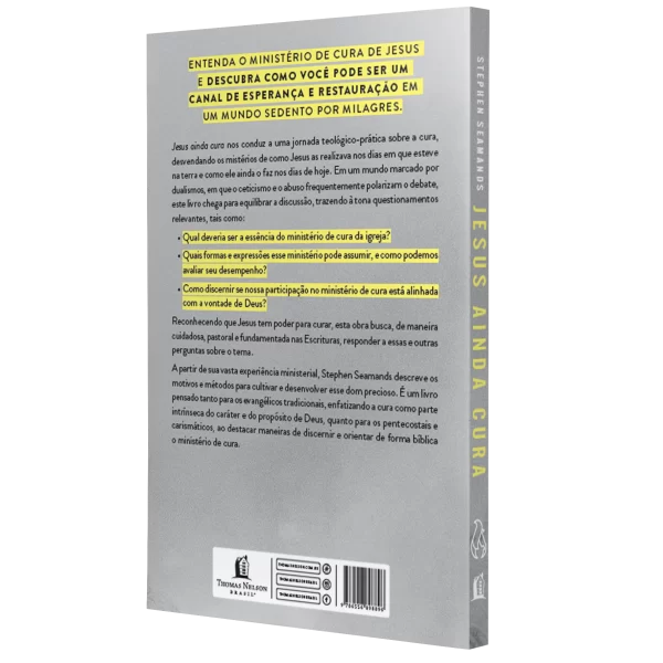 Livro Jesus Ainda Cura/ Stephen Seamands - Image 2