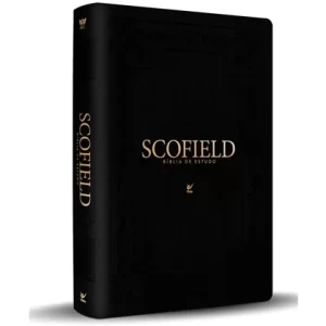 Bíblia de Estudo Scofield AEC Concordância Capa Preta Luxo