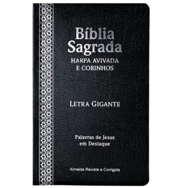 Bíblia Sagrada Letra Gigante Covertex - Preta