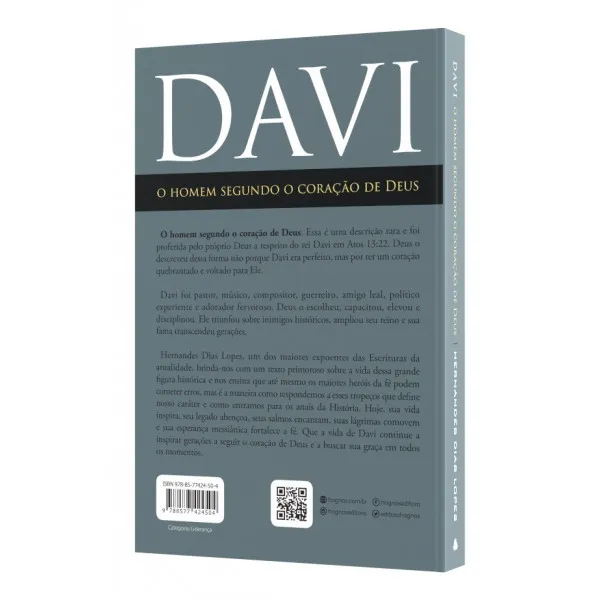 Livro Davi - o homem segundo o coração de Deus/ Hernandes Dias Lopes - Imagem 7