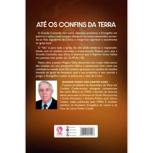 Livro Até os Confins da Terra/ Wagner Gaby - Image 2