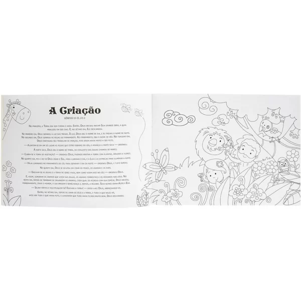 Livro Aventuras da Bíblia para Colorir - Image 3