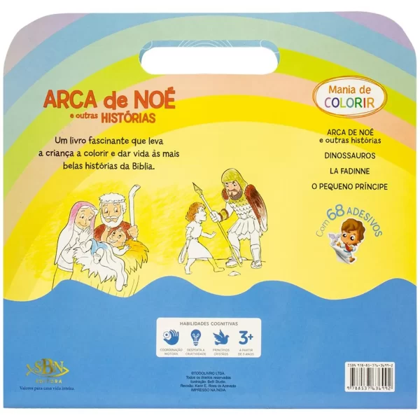 Livro Mania de colorir - Arca de Noé - Imagem 4