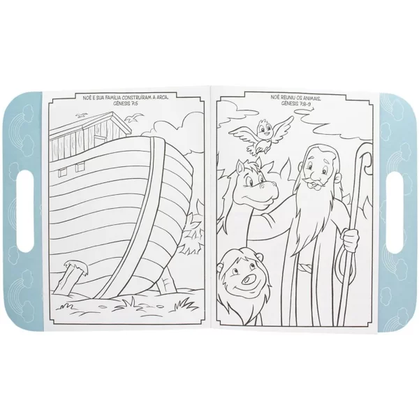 Livro Mania de colorir - Arca de Noé - Imagem 2