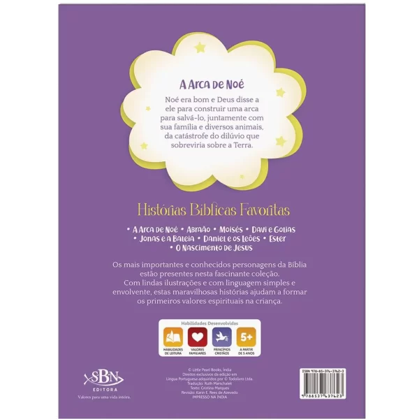 Livro Histórias Bíblicas Favoritas - Arca de Noé - Imagem 4