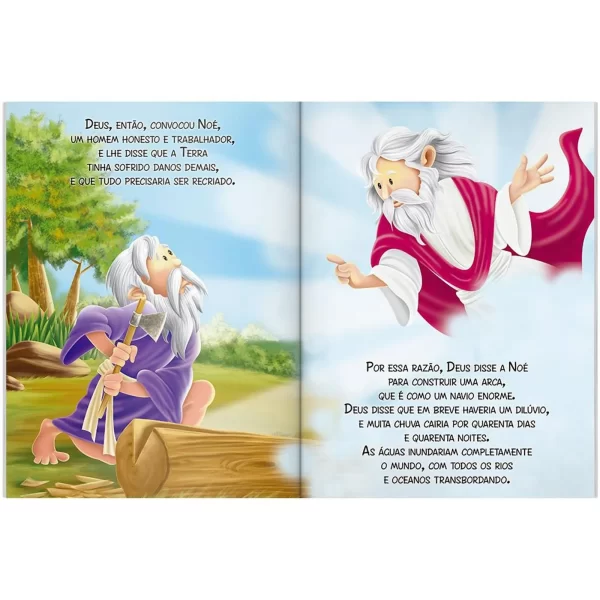 Livro Histórias Bíblicas Favoritas - Arca de Noé - Imagem 2