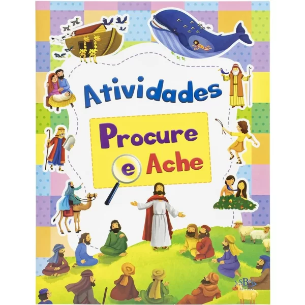 Livro + Tapete Bíblico - Procure e Ache - Imagem 3