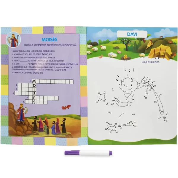 Livro + Tapete Bíblico - Procure e Ache - Imagem 2