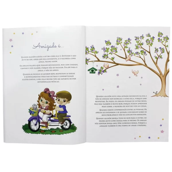 Livro Descobrindo Valores - Amizade - Imagem 3