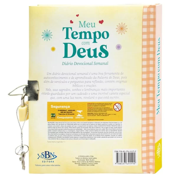 Livro Meus Segredos - Meu tempo com Deus - Imagem 4