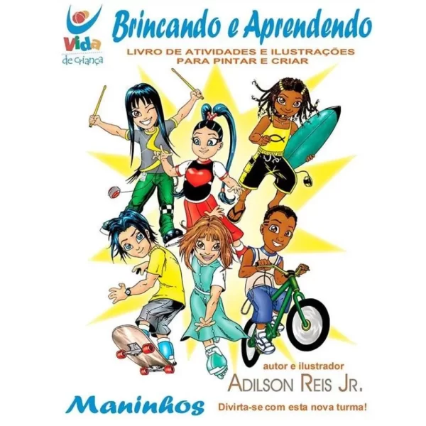 Livro Brincando E Aprendendo/ Adilson Reis Jr.