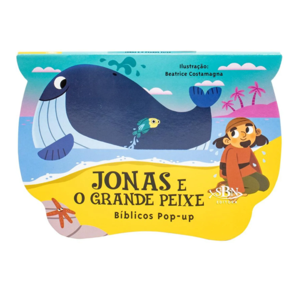 Livro Bíblicos Pop-up - Jonas e o Grande Peixe/ Tulip Books