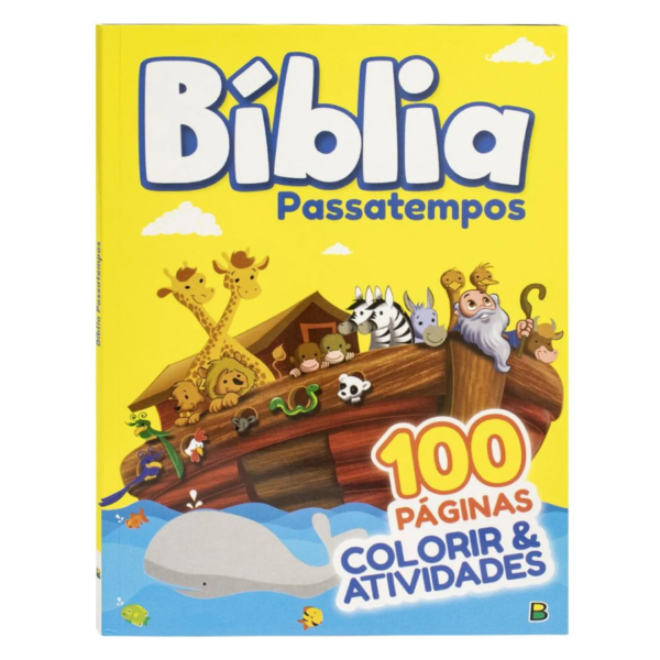 Livro Colorir & Atividades Bíblia - Passatempos