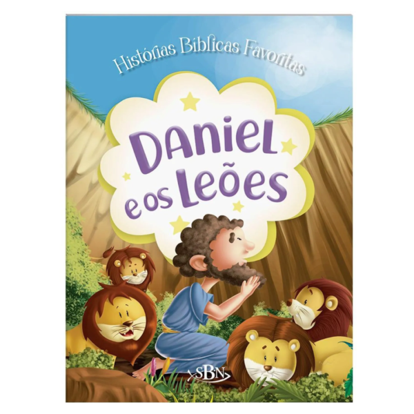 Livro Histórias Bíblicas Favoritas - Daniel e os Leões