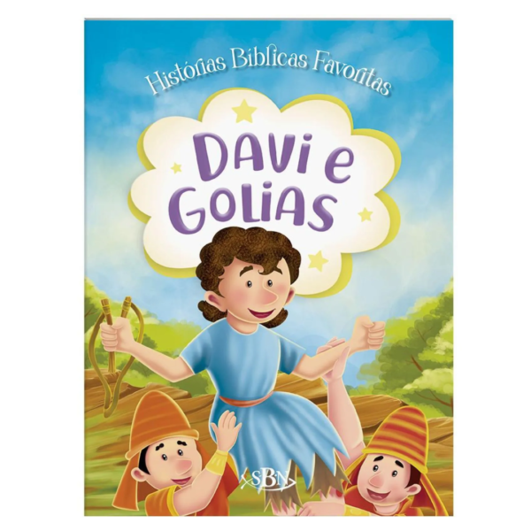 Livro Histórias Bíblicas Favoritas - Davi e Golias