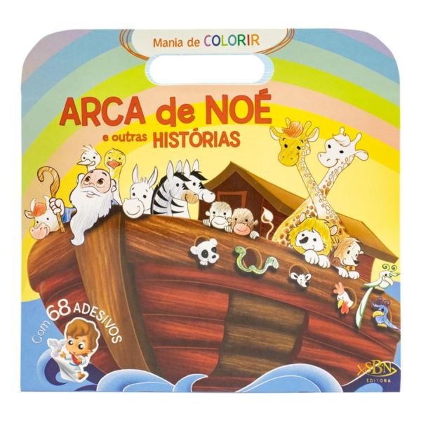 Livro Mania de colorir - Arca de Noé