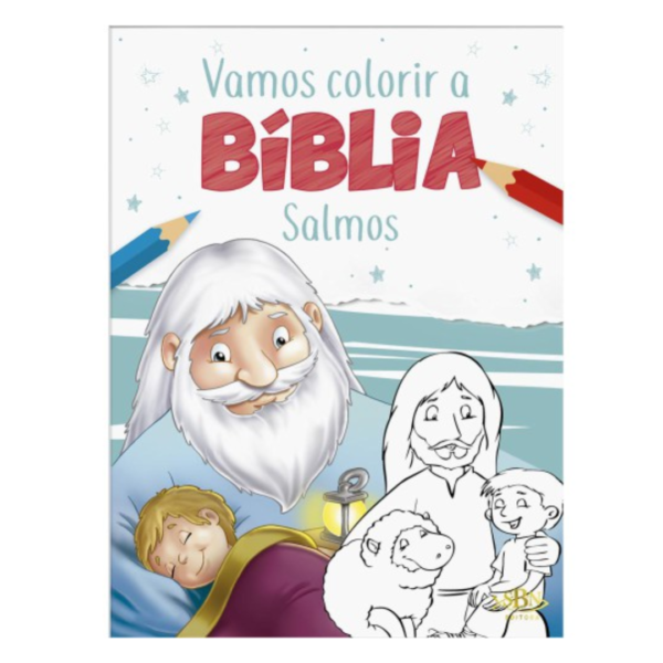 Livro Vamos Colorir a Bíblia - Salmos