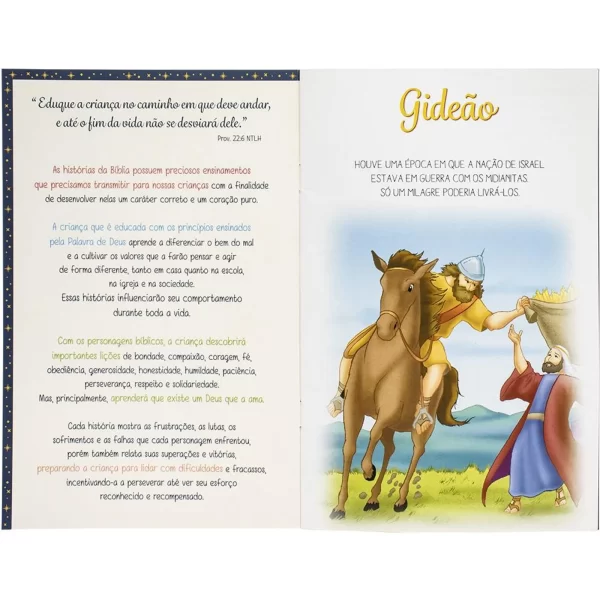 Livro Clássicos da Bíblia - Gideão - Image 3