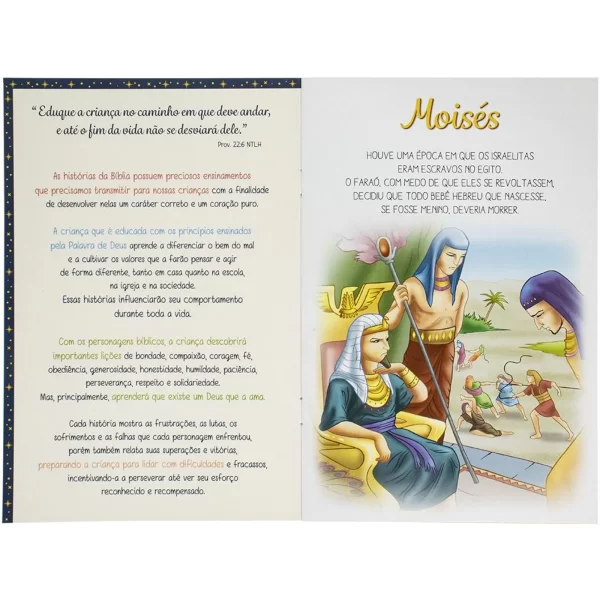 Livro Clássicos da Bíblia - Moisés - Image 3