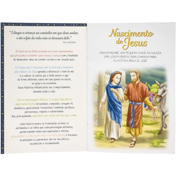 Livro Clássicos da Bíblia - Nascimento de Jesus - Image 3