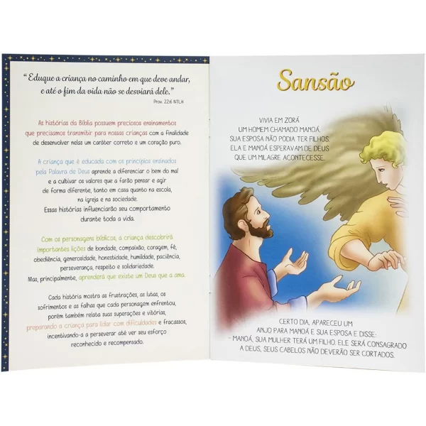 Livro Clássicos da Bíblia - Sansão - Image 3