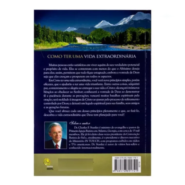 Livro Como Ter Uma Vida Extraordinária/ Charles F. Stanley - Image 2