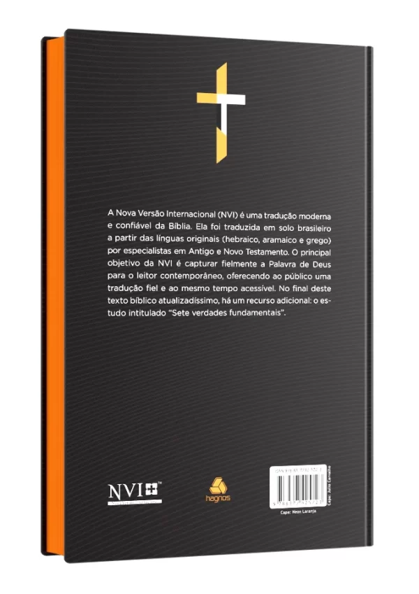 Bíblia Sagrada NVI - NEON Laranja - Capa dura - Image 2