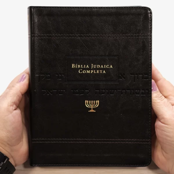 Bíblia Judaica Completa | Letra Normal | Capa Luxo Preta - Image 2