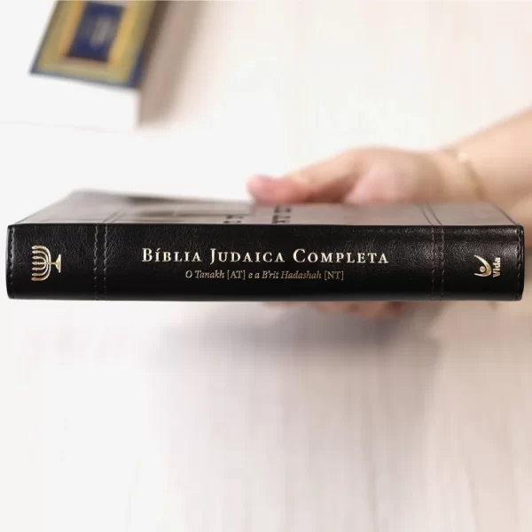 Bíblia Judaica Completa | Letra Normal | Capa Luxo Preta - Image 4