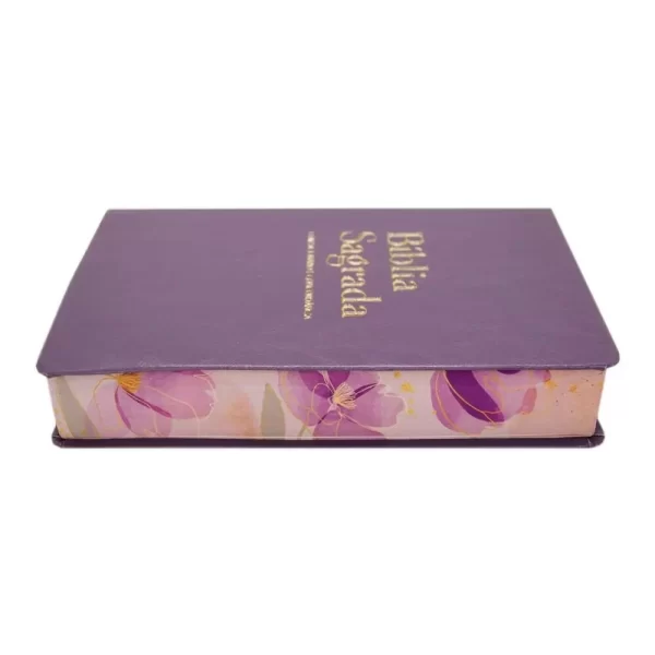 Bíblia Sagrada RC Letra Grande Dicionário e Concordância Capa Roxa - Image 3