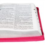 Bíblia Sagrada RA - Letra Gigante C/ Zíper Capa Pink - Image 3