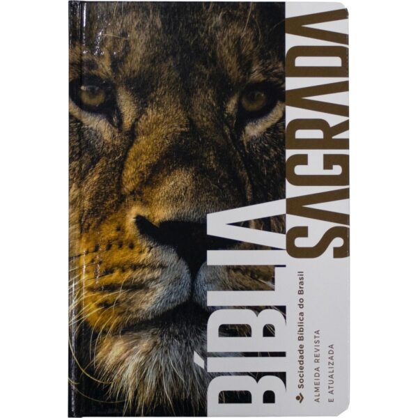 Biblia RA Media Capa Dura Ilustrada Leão - Image 2