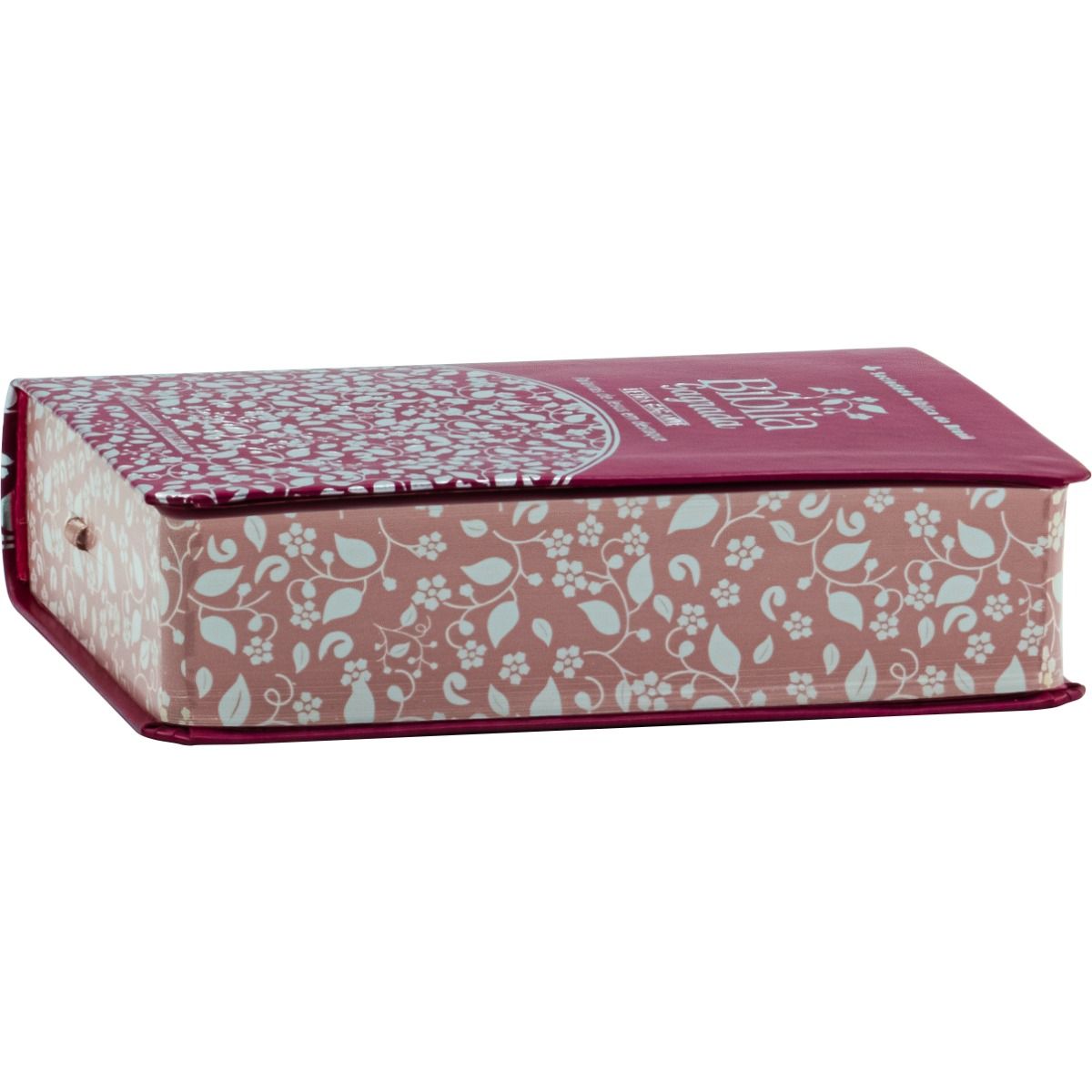 Bíblia Sagrada Tamanho Pequena Letra Gigante Capa Pink - NAA - Imagem 3