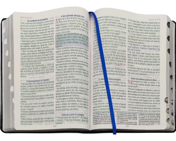 Bíblia De Estudo King James 1611 Atualizada Textos Coloridos - Imagem 6
