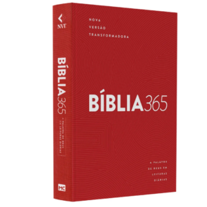 Bíblia 365 Standard Vermelha | NVT Capa Dura