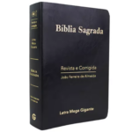 Bíblia Sagrada | ARC | Letra Mega Gigante | Luxo Preta