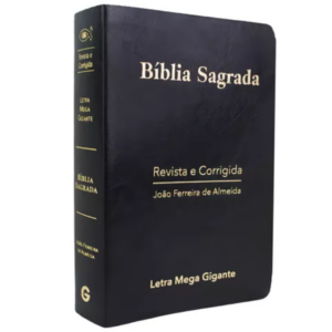 Bíblia Sagrada | ARC | Letra Mega Gigante | Luxo Preta