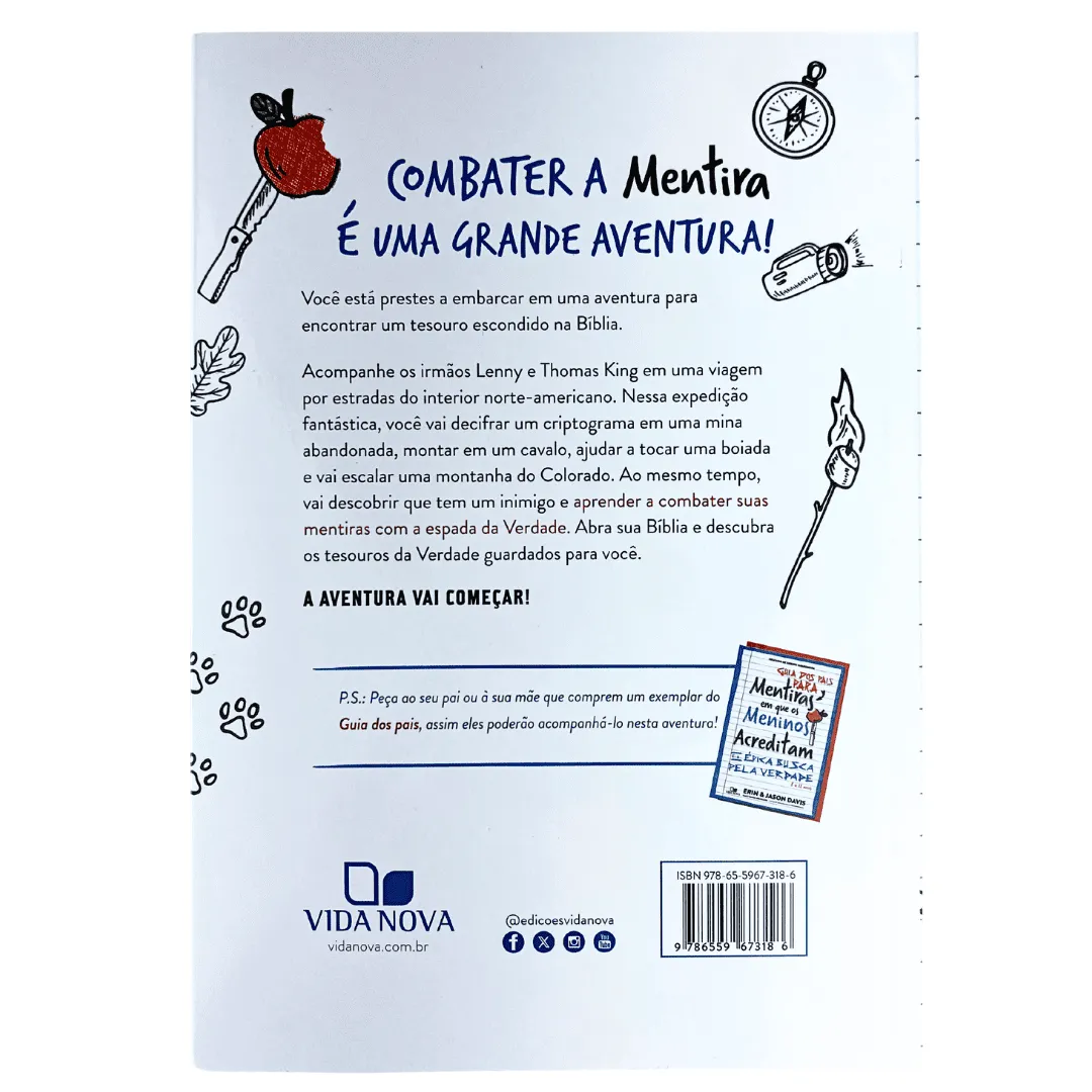 Livro Mentiras em Que os Meninos Acreditam e a Épica Busca Pela Verdade - Imagem 2