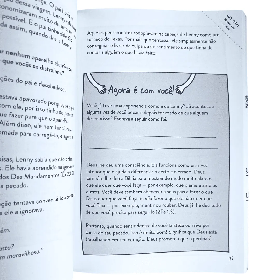 Livro Mentiras em Que os Meninos Acreditam e a Épica Busca Pela Verdade - Imagem 5