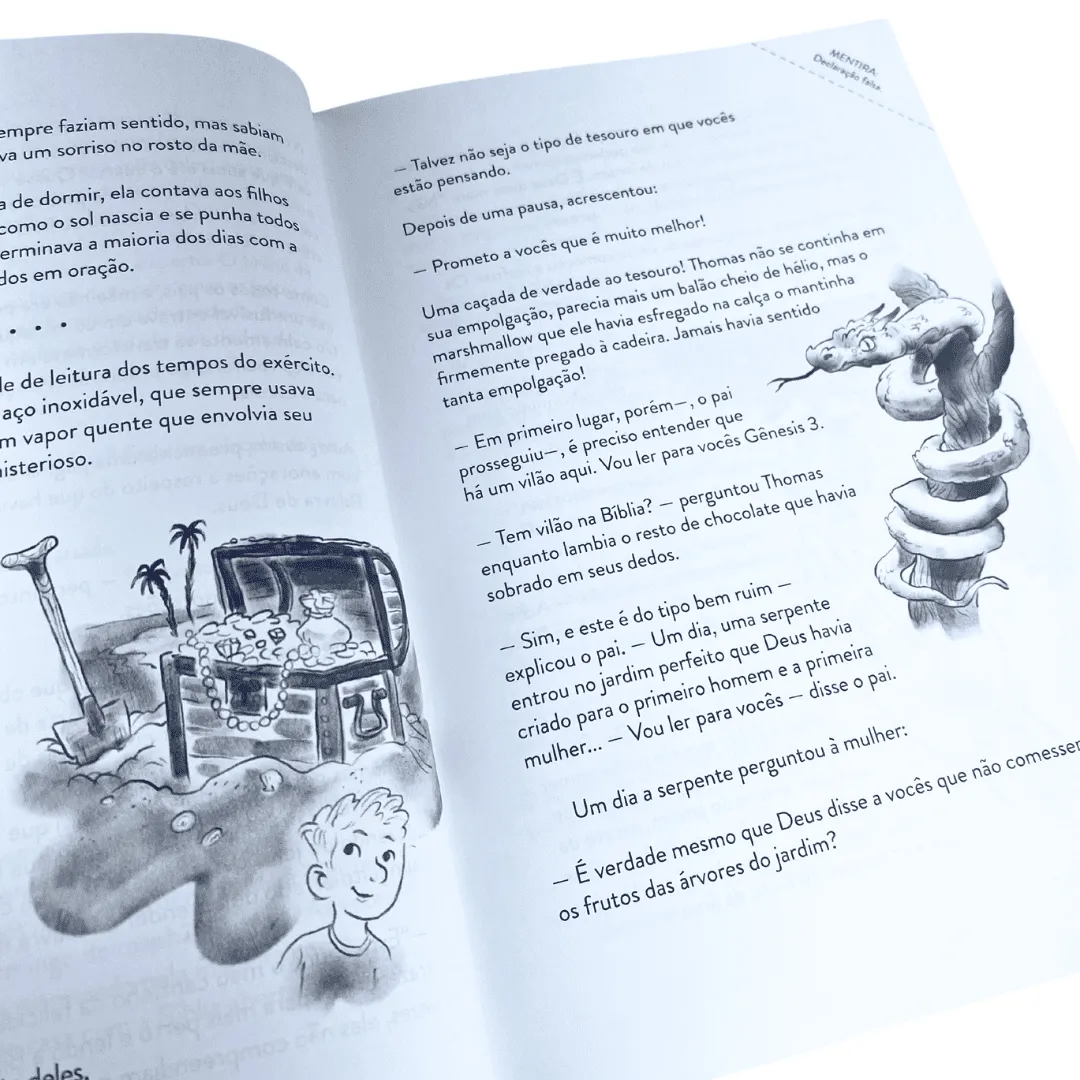 Livro Mentiras em Que os Meninos Acreditam e a Épica Busca Pela Verdade - Imagem 4