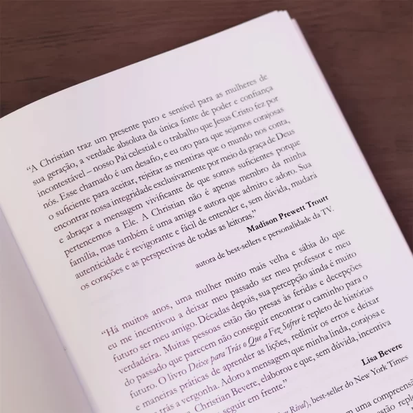 Livro Deixe Para Trás o Que a Fez Sofrer | Christian Bevere - Imagem 2