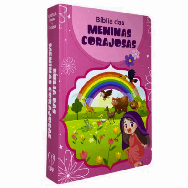 Bíblia das Meninas Corajosas | Capa Dura | Rosa