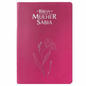 Bíblia de Estudo da Mulher Sábia | ARC | Harpa Avivada | Capa Magnólia Pink