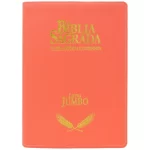 Bíblia Sagrada ARC Letra Jumbo Com Harpa- Capa Luxo Salmão - Image 2