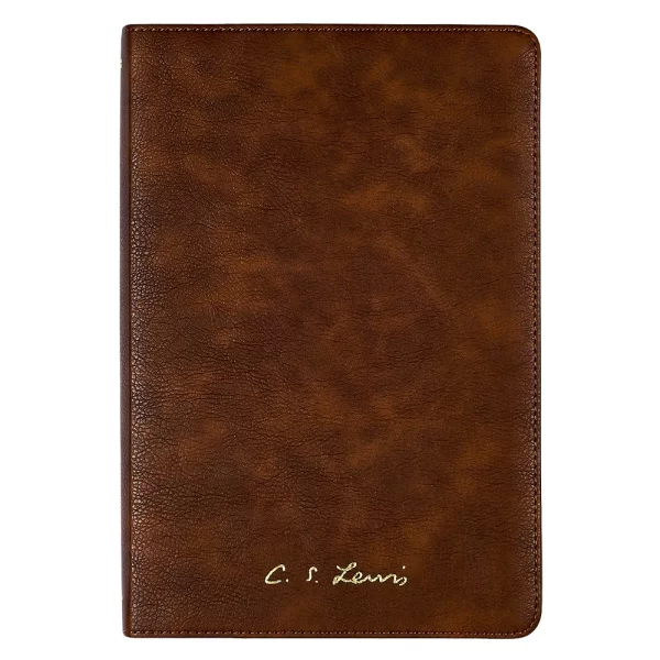 Bíblia C. S. Lewis | NVI | Couro-Soft Marrom | Leitura Perfeita - Imagem 5
