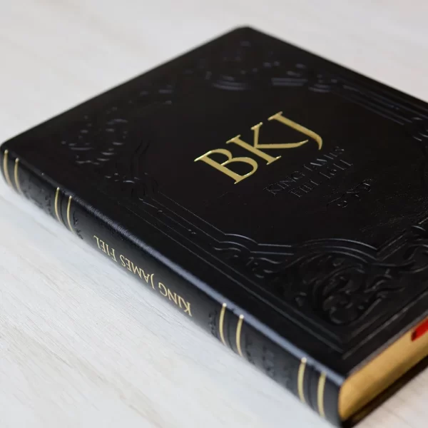 Bíblia King James Fiel 1611 | Extra Gigante | Capa Luxo Preta - Imagem 4