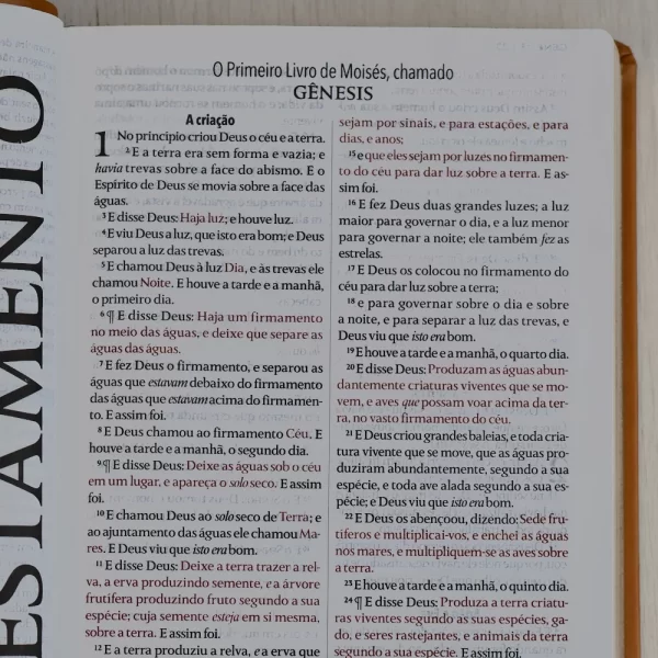 Bíblia King James Fiel 1611 | Extra Gigante | Capa Luxo Preta - Imagem 5