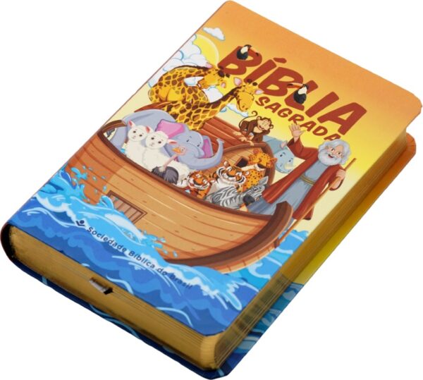Biblia de Bolso 12cm Infantil Capa Semiflexivel - Imagem 2